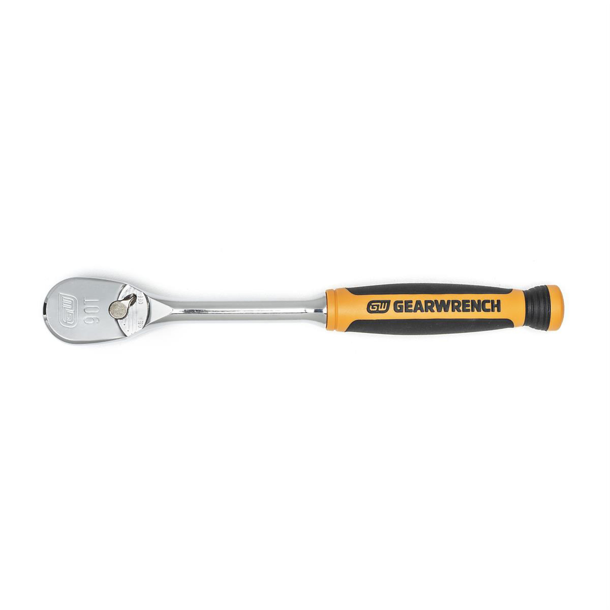GearWrench 3/8in. Dr 90 Tooth Teardrop Ratchet, Model# KDT81208T